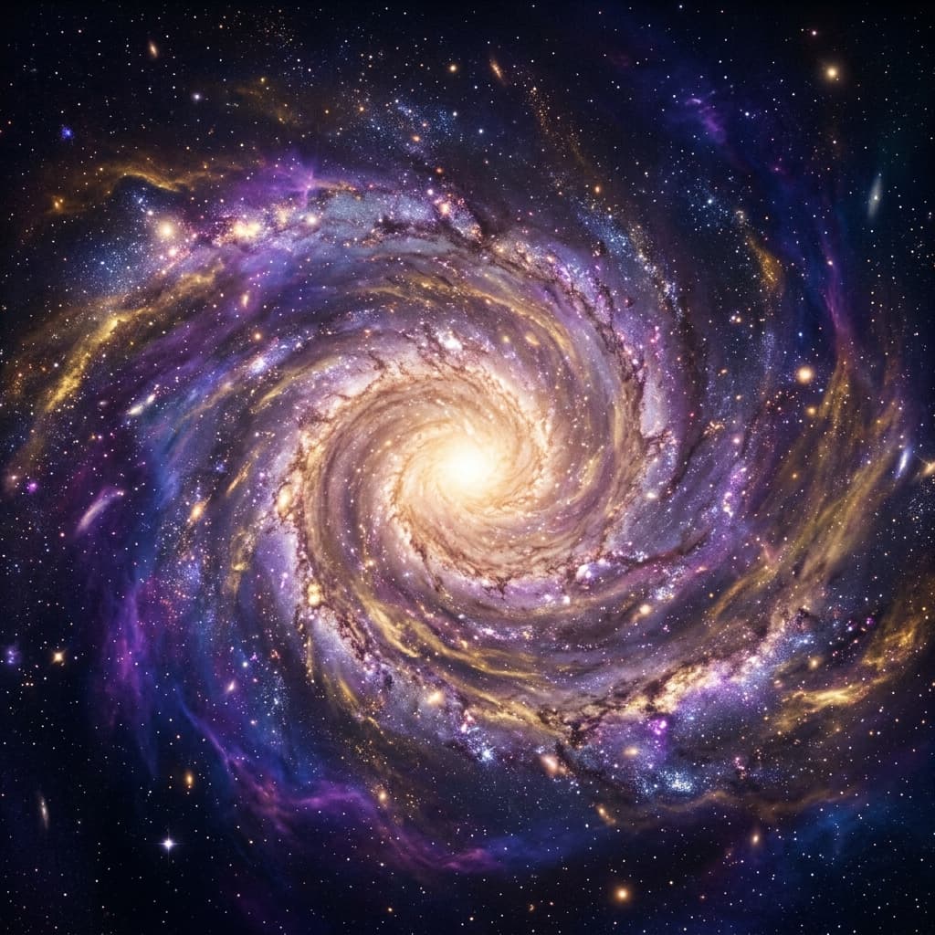 Cosmic background with sacred geometry